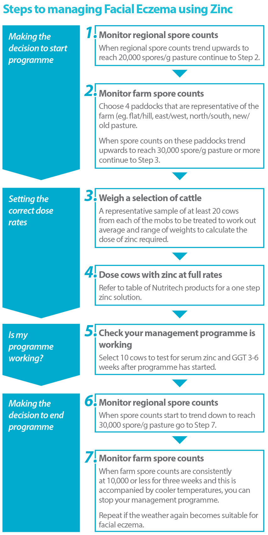 Look ahead to Facial Eczema prevention. Nutritech
